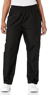 Cherokee Women's Workwear Scrubs Pull-On Cargo Pant, Black, Large