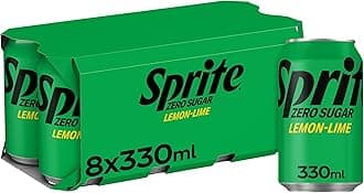 Sprite Can Zero 330 ml (Pack of 8)