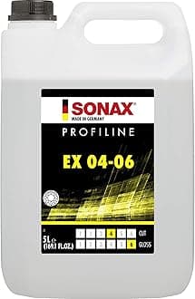 EX 04-06 Dual Action Polishing Compound | One-Step Medium Cut & High Gloss Finish | Removes Swirls, Water Spots & Oxidation | DA Polisher Safe | Silicone-Free & VOC Compliant | 242500 | 5L