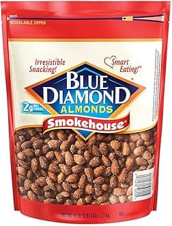 Blue Diamond Almonds, Smokehouse, 45 oz