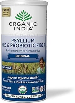 Organic India, Psyllium Pre & Probiotic Fiber, Original, 10 oz (283.5 g)