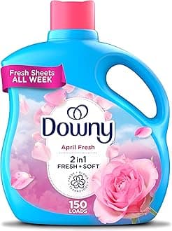 Downy Ultra Laundry Liquid Fabric Softener (Fabric Conditioner), April Fresh, 111 fl oz, 150 Loads