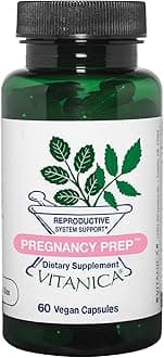 Pregnancy Prep, Reproductive System Support, Vegan/Vegetarian, 60 Capsules