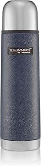 THERMOcafé by THERMOS Stainless Steel Flask, Blue, 500 ml