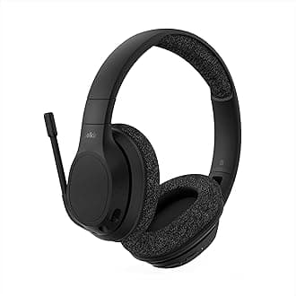 Belkin Soundform Adapt Wireless Over Ear Headset, Headphones for Work, Play, Gaming, & Travel W/Built-in Boom Microphone, 45H Battery Life - Compatible with iPhone, Ipad, Galaxy, and More - Black