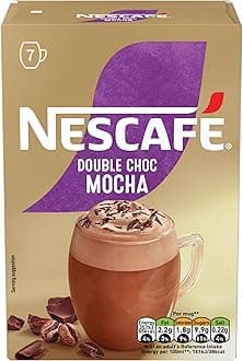 – Mocha Double Chocolate Instant Coffee 7 Sachets, 100percent Responsibly Sourced Coffee Pack of 1