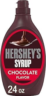 Chocolate Syrup Bottle, 24 oz