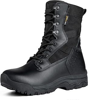 Men's Hunting Boots Tactical Combat Military High Top Boots for All Terrain for Hiking, Work