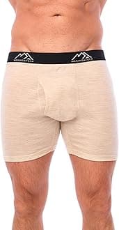 Merino.tech Merino Wool Underwear Men - 100% Merino Wool Boxers for Men