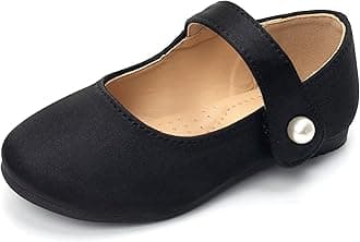 Toddler/Little Girl Mary Jane Dress Shoes Casual Slip on Ballet Flat