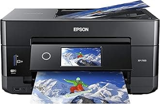 Expression Premium XP-7100 All-in-One Color Inkjet Printer - Print Scan Copy - 15 ppm, 5760 x 1440 dpi, 8.5 x 14, Auto 2-Sided Printing, 30-Page ADF, Card Slot, Printable CD/DVD