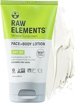 Raw ElementsEco Form Sunscreen Spf 30 Plus 3 Oz
