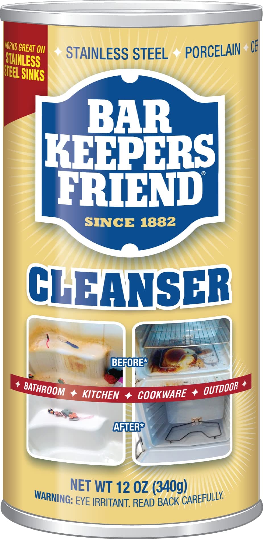 Bar Keepers Friend Powdered Cleanser 12oz
