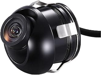 Mini CCD HD Night Vision 360 Degree Rotatable Car Rear Front Side View Backup Camera with Mirror Image Conversion Lines