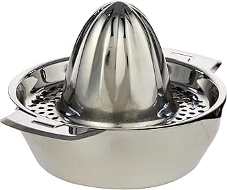 Raj Steel Lemon & Orange Juicer, 13.5 cm, RSLJ01, Manual Juicer , Lemon Juicer , Orange Juicer