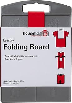 195 Shirt Folding Board for Laundry | Folds T-Shirts, Polos and Dress Shirts, Black