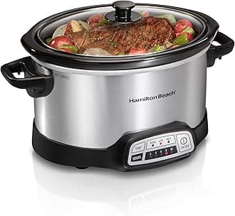 Hamilton Beach 4 Quart Programmable Slow Cooker