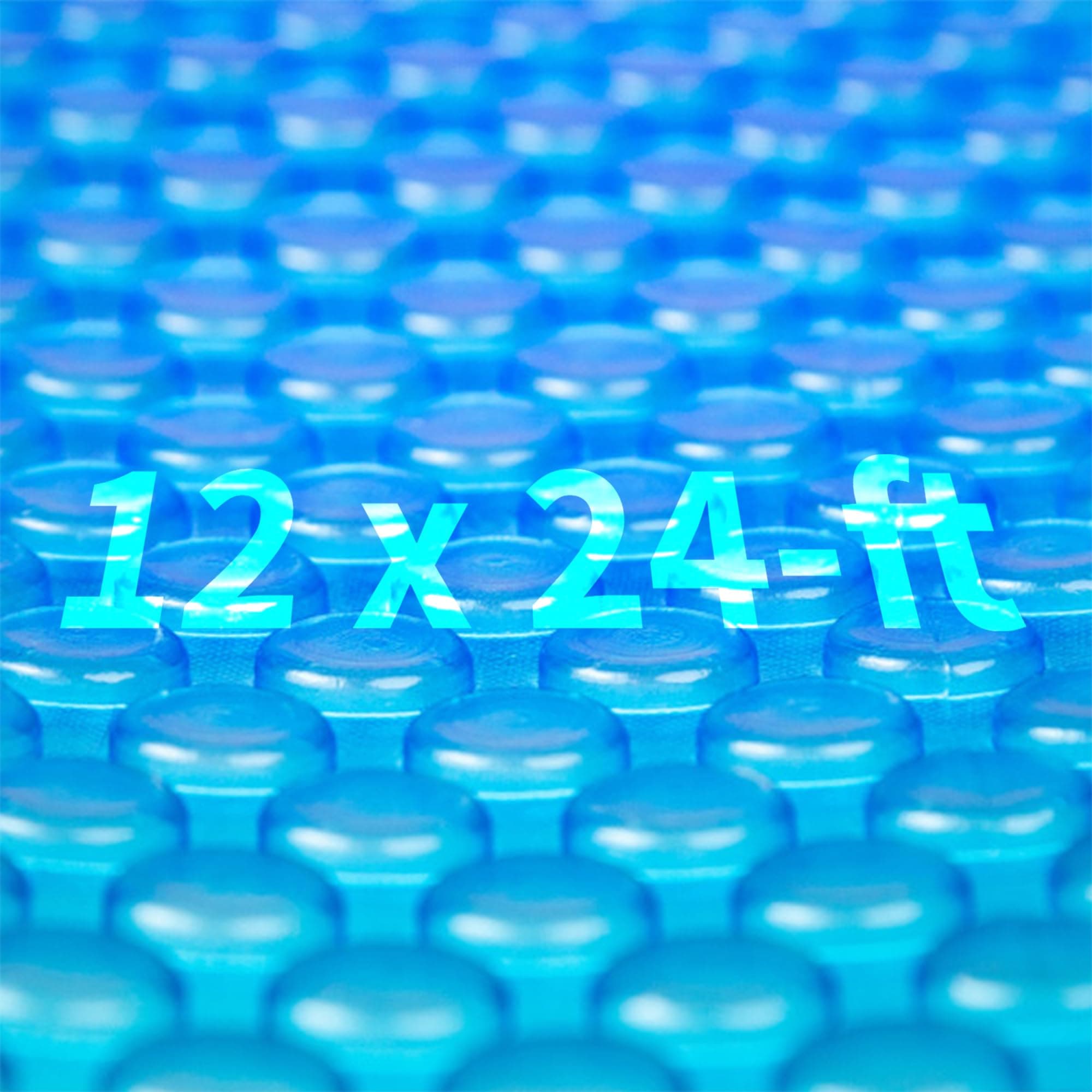 Blue Wave NS405 12' x 24' Rectangle In-Ground 12-Mil Solar Blankets