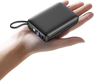 Power Bank, 26800mAh Portable Charger Battery Pack, External Battery with 2 Port & 2 Cables, Fast Charging Powerbank Compatible for iPhone 16 15 14 13 12, Android Phone and More