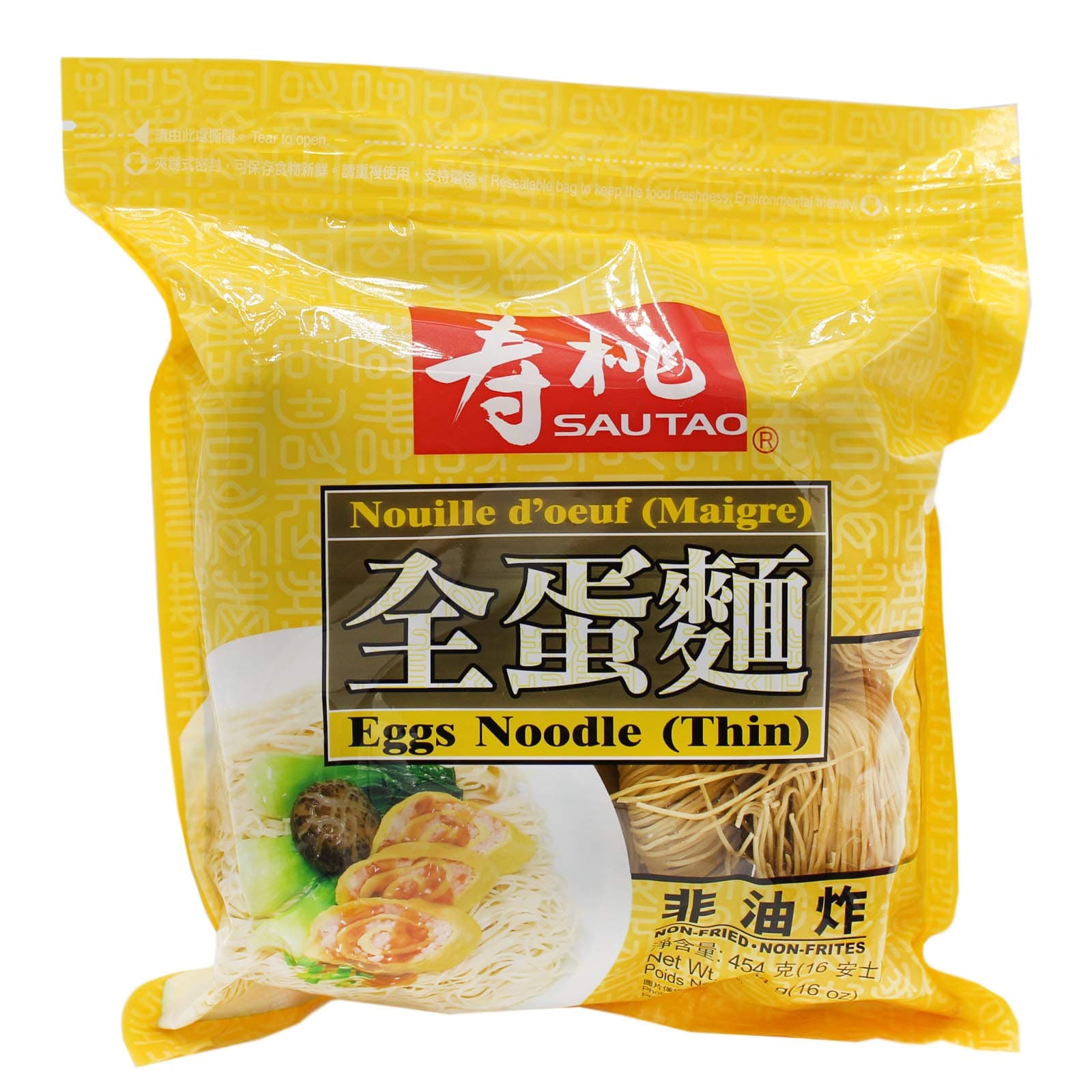 Sau Tao Egg Noodles (Thin) 454g