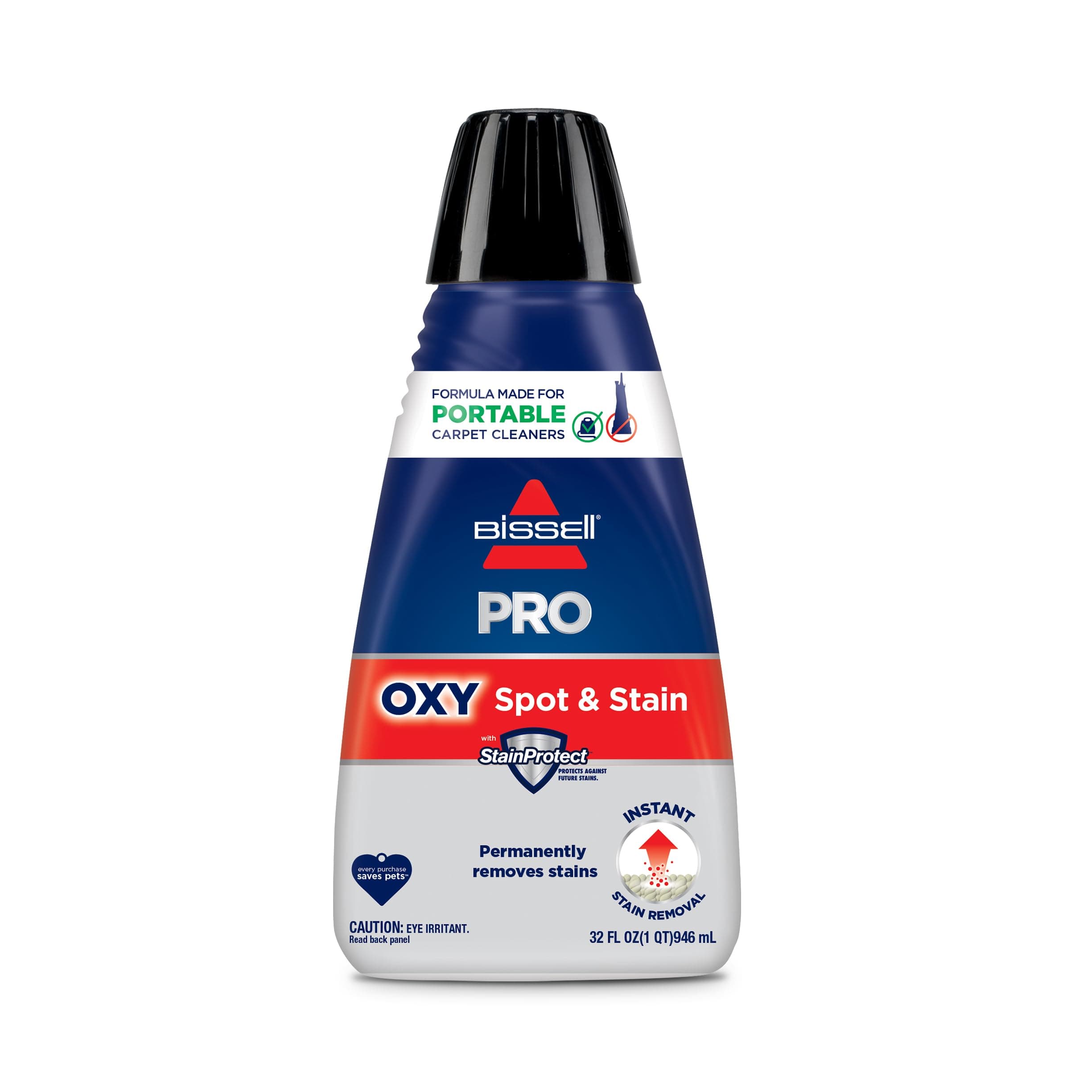 Professional Spot and Stain + Oxy Portable Machine Formula, 32 Fl Oz (Pack of 1)