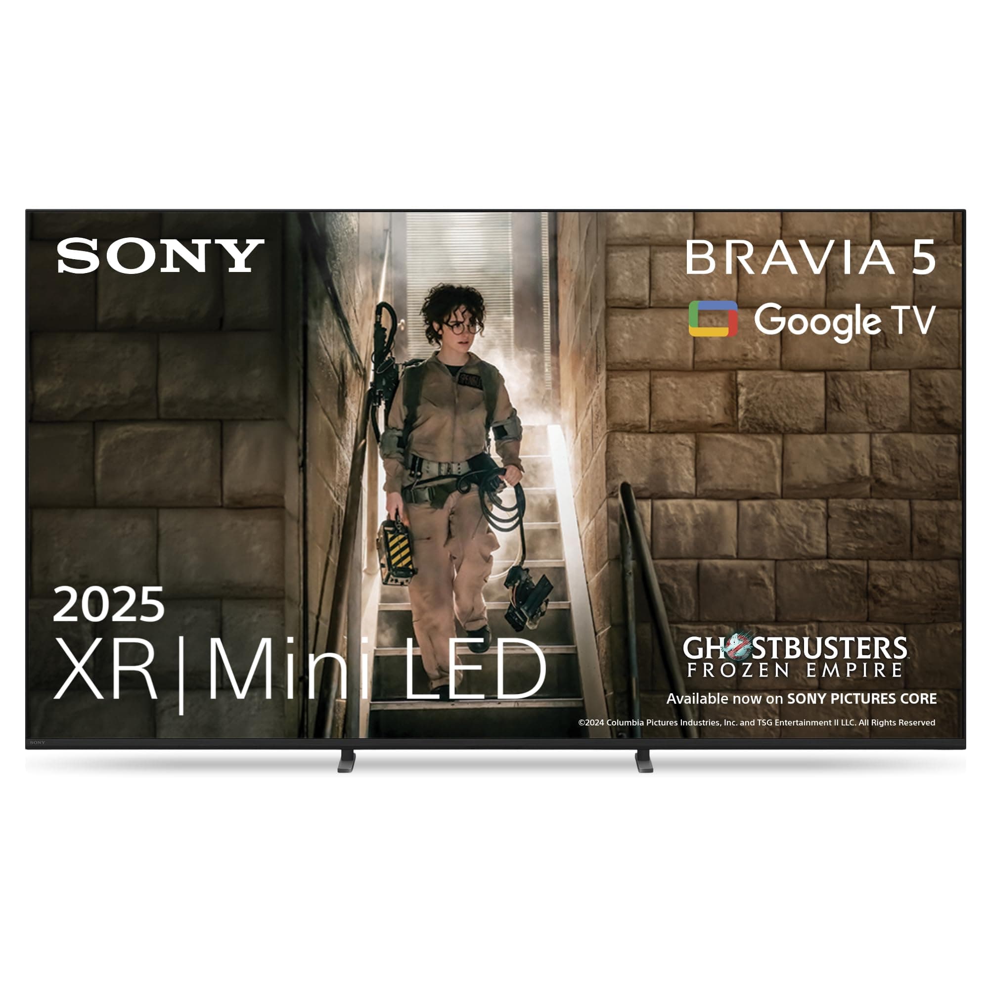 Sony BRAVIA 5 – XR, Mini LED, AI XR Processor, Acoustic Multi-Audio, Dolby Vision/Atmos, IMAX Enhanced, Google TV (2025), Google Cast, Apple AirPlay 2, Eco Dashboard 2, Game Menu 2 – 65-inch