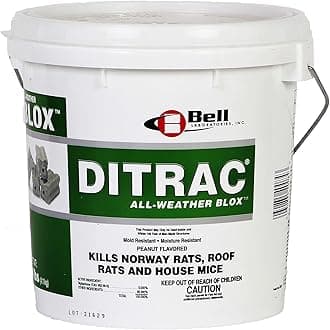 Ditrac All-Weather Blox Bell Labs Rat Poison/Bait