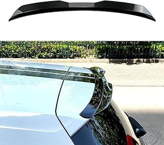Car Rear Spoiler for Mazda CX-9 I 2007 2008 2009-2013 2014 2015 2016, Rear Trunk Spoiler Tail Wing Rear Roof Spoilers Lip, Car Styling Accessories,Bright Black