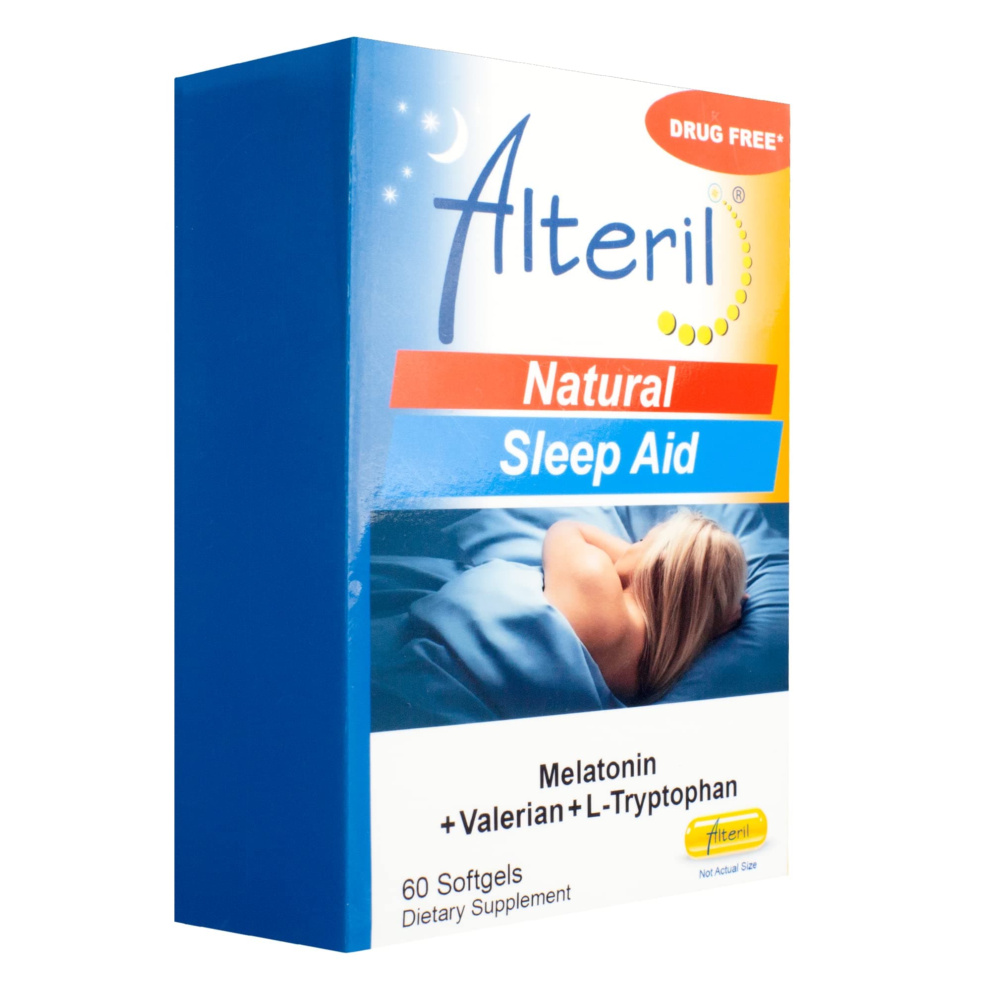 Natural Sleep Aid Soft Gel 60Ct