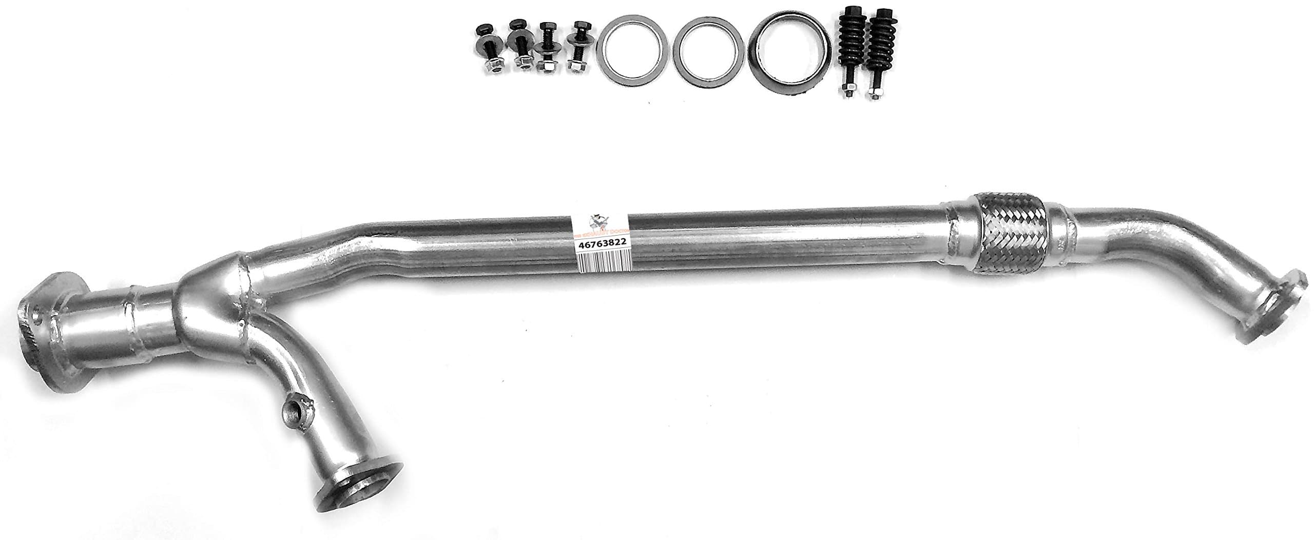 TED Direct-Fit Front Flex Pipe Fits: 04-06 Toyota Sienna 3.3L FWD