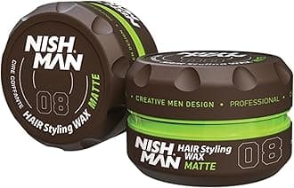 Hair Styling Series (08 Matte Wax CLAY WAX, 150ml)