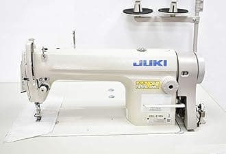 DDL-8100e ECONOMIC Lockstitch Industrial Sewing Machine, White, Single Needle, Up to 4500 Stitches per Minute, Assembly Required