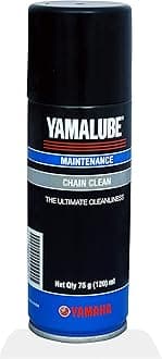 YAMAHA Yamalube Chain Clean Kit For All Bikes 120Ml, Black (90793Ad82300), Oil