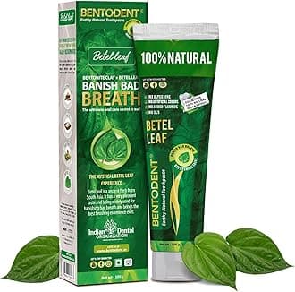Natural Oral Care Toothpastes for Entire Family Incl Kids (Betel Leaf)