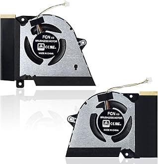 2Pack New Replacement Laptop CPU+GPU Cooling Fan for ASUS Rog Zephyrus G14 GA401 GA401I GA401IV GA401IU GA401IH GA401II DFSCK22105182H FMBB DFSCK22115181H FMBC 12V 1A Fan w/ 2 Repair Tools