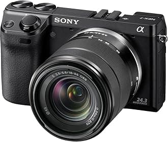 Sony NEX-7 24.3 MP Mirrorless Digital Camera with 18-55mm Lens (Old Model)