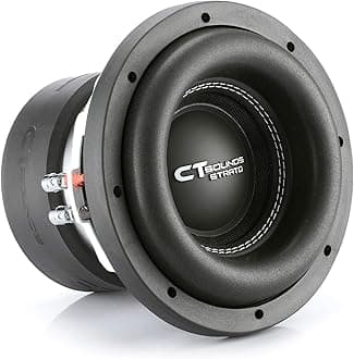 STRATO-8-D4 1200 Watts Max 8 Inch Car Subwoofer Dual 4 Ohm