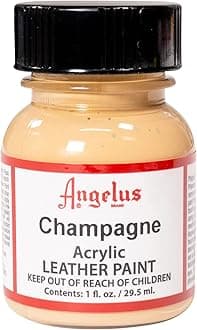 Angelus Acrylic Leather Paint Champagne 1oz