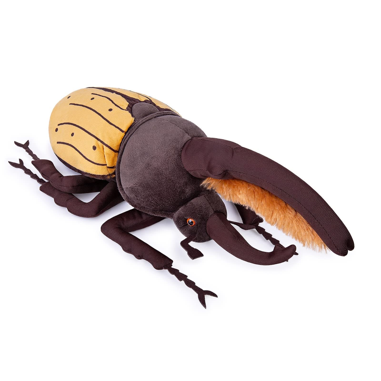 Tiny Heart Ultra Realistic Great Halberd Beetle Plush Plush Toy, 9.8" Soft and Fluffy Insect Stuffed Animal Figure Very Fun Kids Gifts Home Decor Pumps Collectibles…