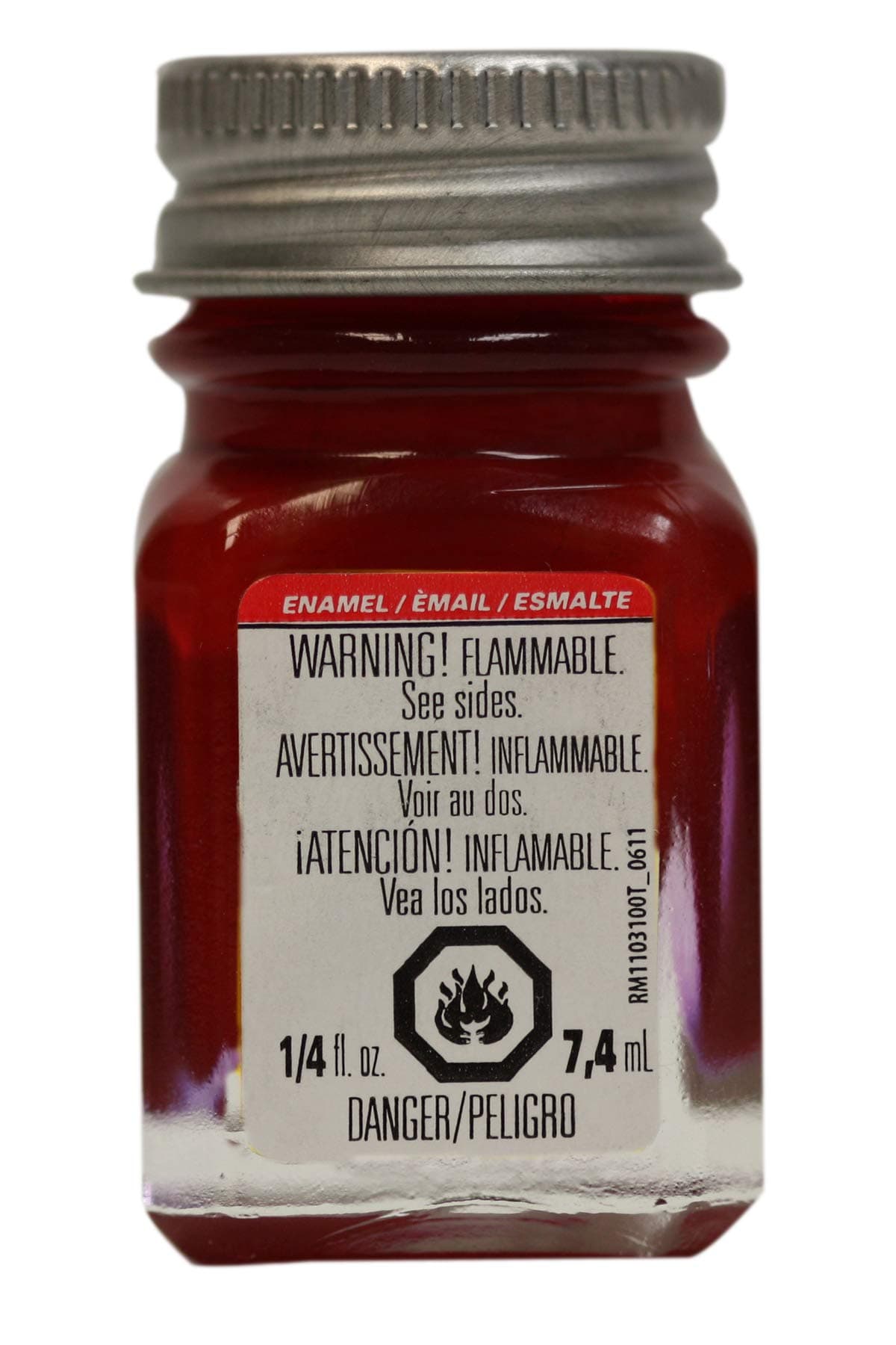 Testors Enamel Paint .25oz-Dark Red Gloss