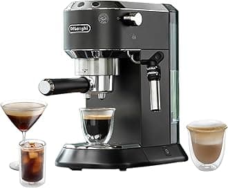 DeLonghi Dedica EC685. BK Adjustable Black Espresso Maker