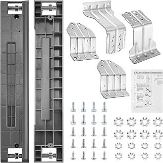 Upgraded SKK-8K Fit for Sam.sung Stacking Kit 27 Inch Wide Front Load Washer and Dryer, Replacement Parts SKK-7A SK-5A SK-5AXAA BY AMI PARTS