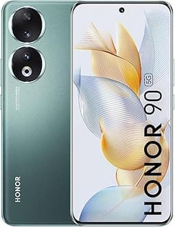 HONOR 90 Smartphone 5G, 200MP Triple Camera, 6.7” Curved AMOLED 120Hz Display, 12GB RAM+512GB ROM, 5000mAh Battery, 66W SuperCharge , Dual SIM, Emerald Green
