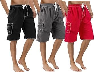 Srnede Mens Swim Trunks Swim Shorts Swimwear Bathing Suits Quick Dry with Mesh Lining