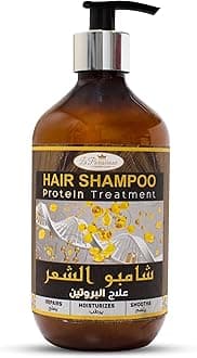 ECOLYTE+ Shampoo, La Parisienne Premium Luxury, For Hairfall, Dandruff and Frizzy Hair, Nourishes, Repair & Shine, Long and Lifeless Hair, Paraben Free - (Protein Treatment, 500 ml)