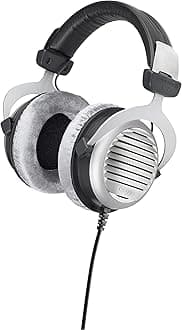 DT 990 Edition 600 Ohm Over-Ear-Stereo Headphones. Open Design, Wired, high-end for use with Headphone amplifiers