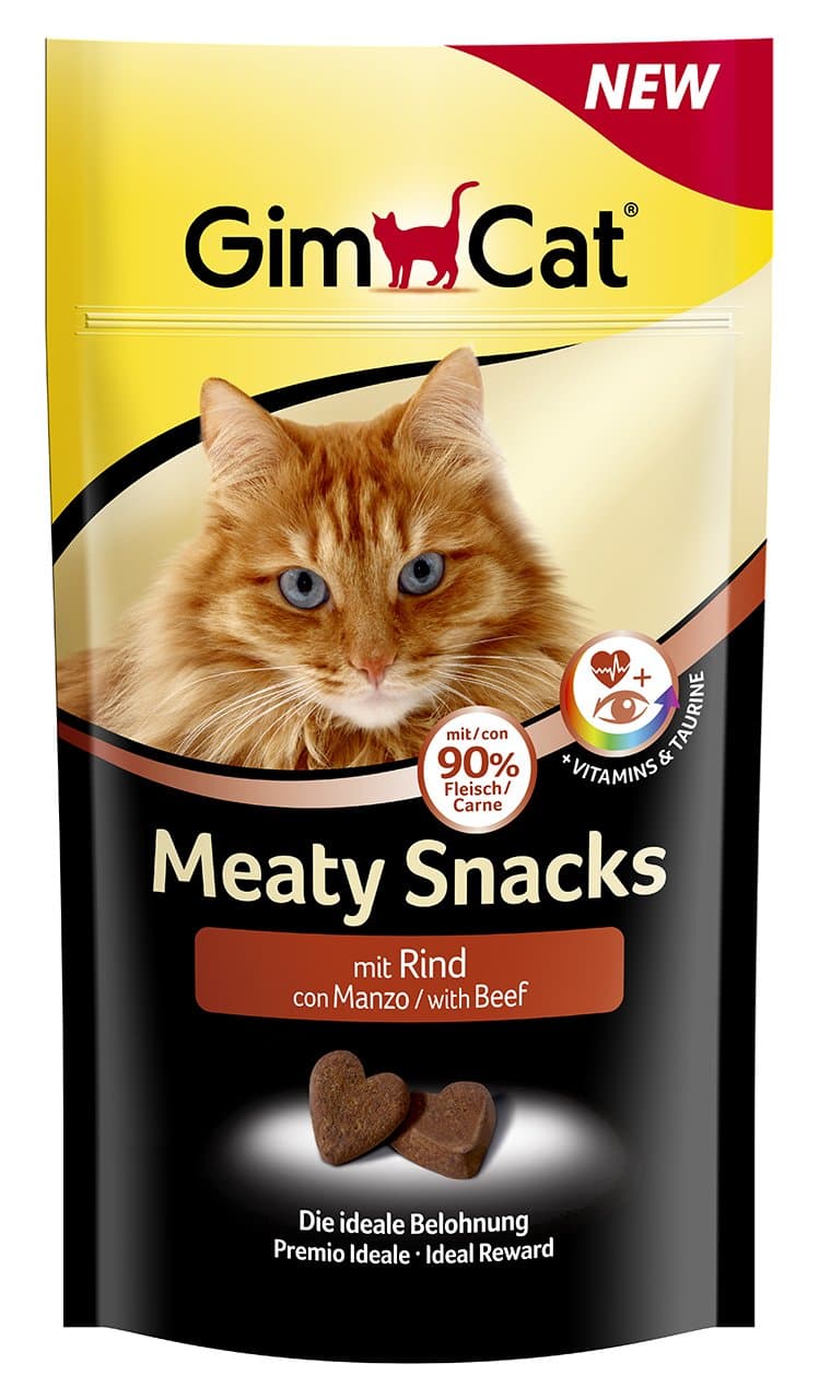 GimCat Meaty Snacks - Beef
