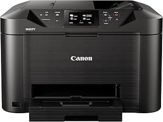 MAXIFY MB5150 Multifunction Colour Inkjet Printer - A4 Print, Copy, Scan, Fax - 250 Sheet Capacity, 50-sheet ADF, 2-sided Scan - Wi-Fi, Cloud Link, USB Connectivity - Home Office Printer