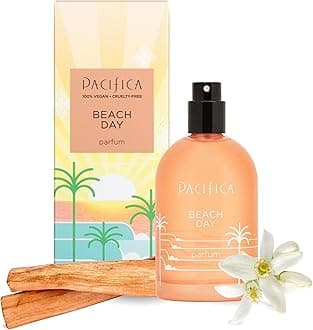 Beach Day Spray Perfume, Fragrances, Bliss, Bergamont, Orange Flower, Sandalwood, Amber, Suede Leather, Clean Perfume, Parfum, Eau de Toilette Clean Vegan & Cruelty-Free