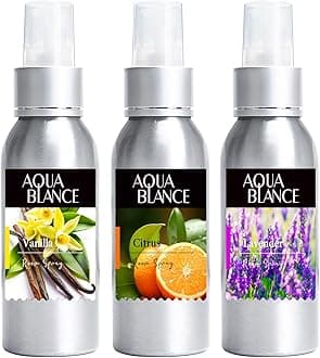Fragrant Room Spray, Lavender, Vanilla, Citrus, 3 x 3.4 fl oz, Air Fresheners Odor Eliminator for Home, Bathroom, Concentrated Room Spray